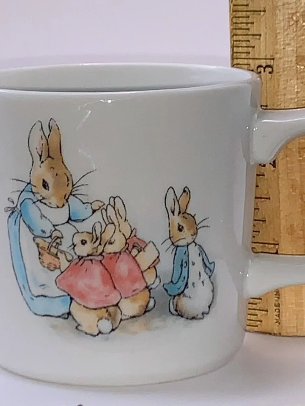 1991 Peter Rabbit‎ Beatrix Potter Wedgwood Child's Set Mug Plate Bowl NOS in Box